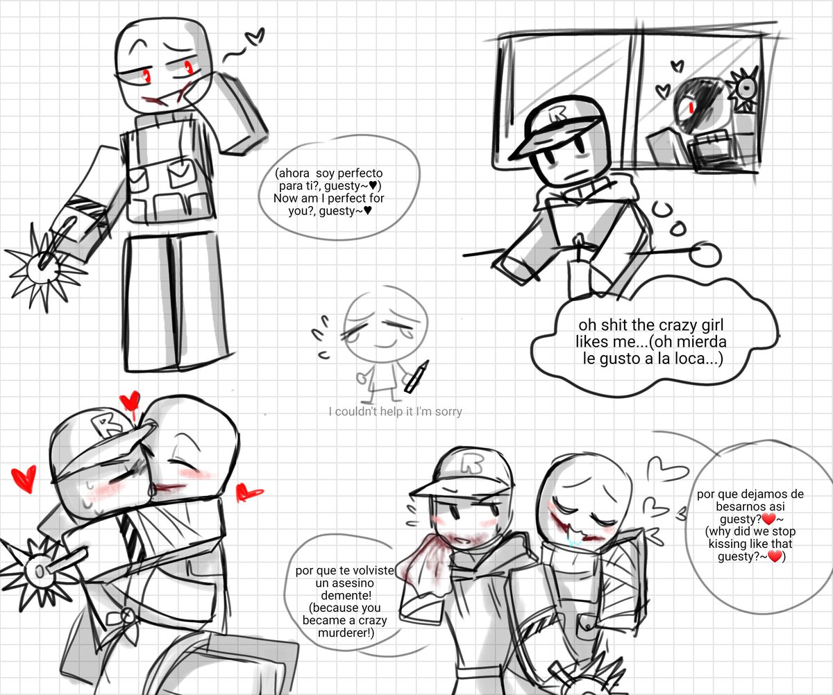 Selyn152's tweet photo. #noobxguest #sawest #noob #guest #robloxart ? https://t.co/BgBTAQwfgt