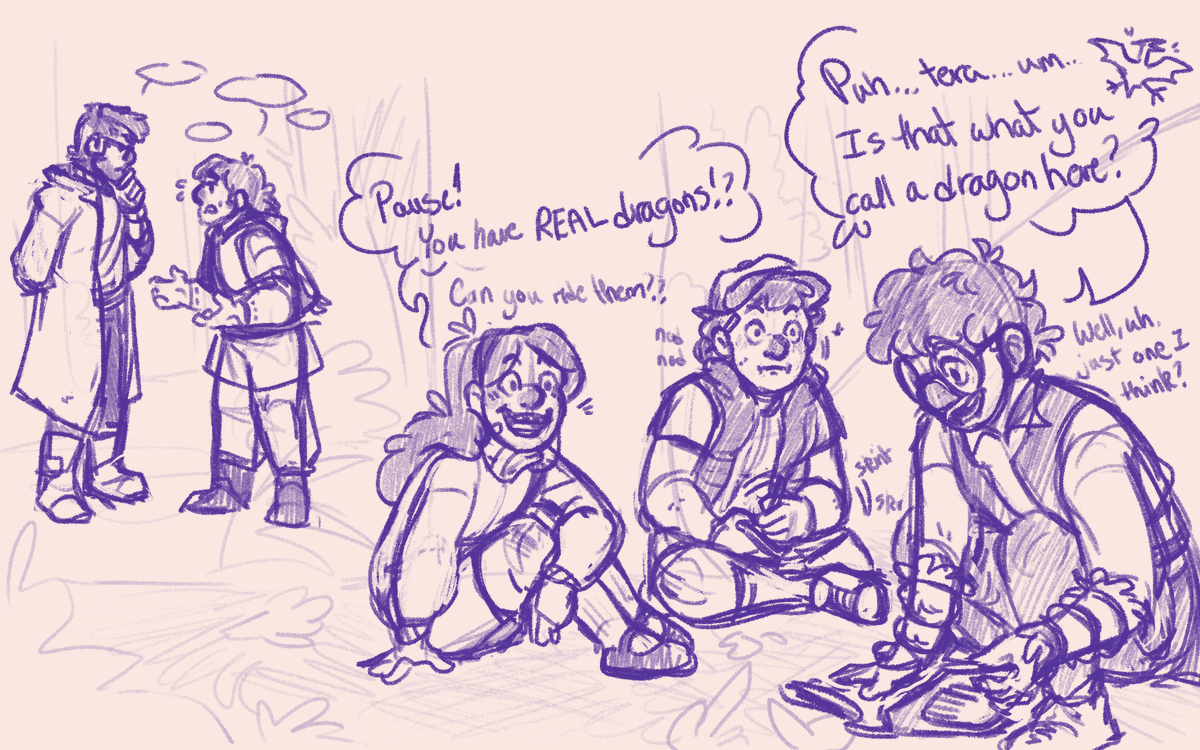cookiekate_art's tweet photo. Yep it's happening. It's too late. The brainrot has set in. 

Wow, I think this is the first time I've drawn Dipper and Mabel since... like 2017. I've missed them...❤️‍🩹

#GravityFalls #GravityFallsCrossover #Minecraft #originalcharacters #DipperPines #mabelpines #StanfordPines https://t.co/Sjwp5YUNh8