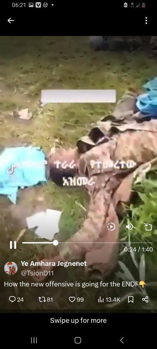 loveamhar's tweet photo. @kedirmustefa279 አውነት ብለሀል ሰርባይብ ለናንተ ምርኮ ነበር :መማረክ ብቻ አይደለም ጋላ ይረግፍል🤣 https://t.co/csfww601Tb