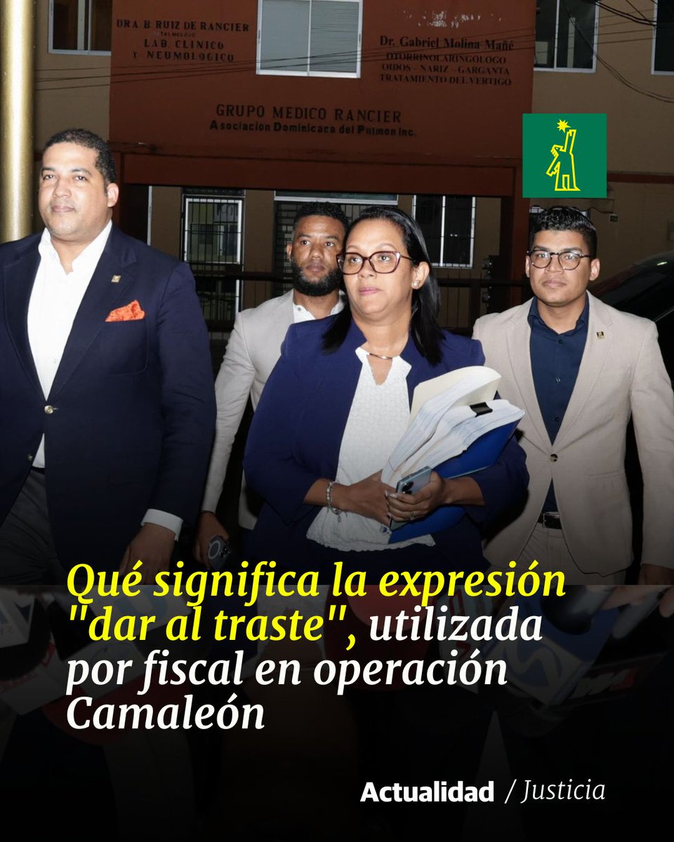 DiarioLibre's tweet image. ⚖ | #JusticiaDL | &quot;Dar alguien al traste con algo&quot; significa destruirlo, echarlo a perder, malbaratarlo

🔗ow.ly/tNXY50TEKY3

#DiarioLibre #ActualidadDL #Intrant #Semáforos #HugoBeras #JochiGómez #CasoCamaleon