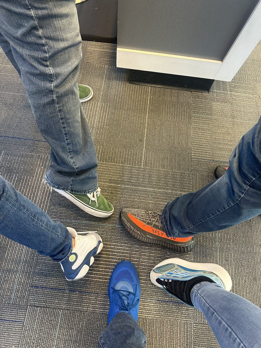 Simon Boyer (@boyerbern) on Twitter photo Florida City
#FlykicksFriday
#SCFW24
Closing out Serve Customer First Week with some Fly Kicks at Florida City
Who rocks best Vans? Jordan? Yeezy? Payless ?
#LifeAtATT
#ItsAFloridaThing
<a href="/One_FLA/">OneFLA</a>
<a href="/GusCamara/">Gustavo Camara</a>
<a href="/eniggemann/">Enrique Niggemann</a>
<a href="/Lissette_rod1/">Lissette Rodriguez</a>
<a href="/AndrewJPMiami/">Andrew Pena</a> Florida City
#FlykicksFriday
#SCFW24
Closing out Serve Customer First Week with some Fly Kicks at Florida City
Who rocks best Vans? Jordan? Yeezy? Payless ?
#LifeAtATT
#ItsAFloridaThing
<a href="/One_FLA/">OneFLA</a>
<a href="/GusCamara/">Gustavo Camara</a>
<a href="/eniggemann/">Enrique Niggemann</a>
<a href="/Lissette_rod1/">Lissette Rodriguez</a>
<a href="/AndrewJPMiami/">Andrew Pena</a>