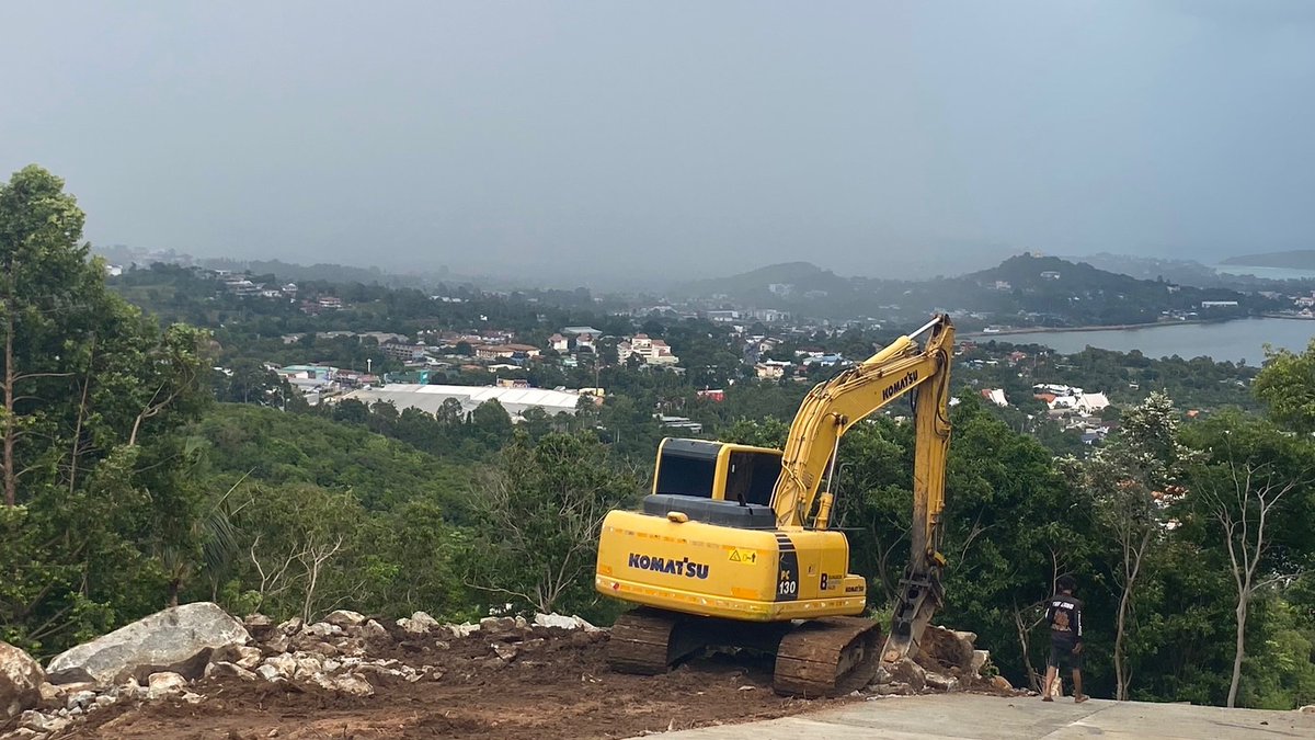 ฝนมาแล้ว #เกาะสมุย 🌧️⛈️