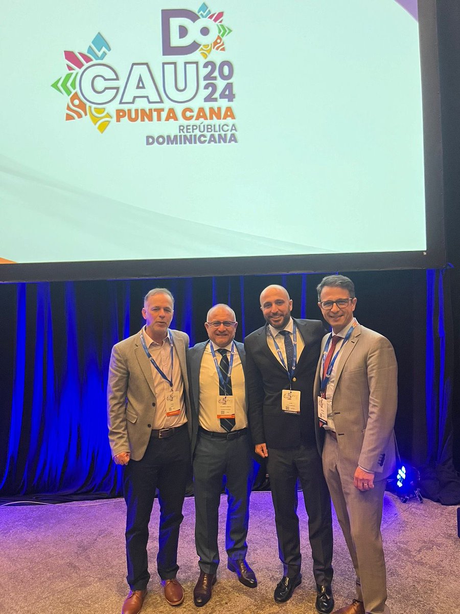 NicanorCdtac's tweet image. Hoy dirigí el curso de Cirugía de Hiperplasia Prostática Benigna en el Congreso #CAU2024 en #Punta Cana. Compartimos los últimos avances con expertos internacionales. ¡Un gran éxito! #HBP