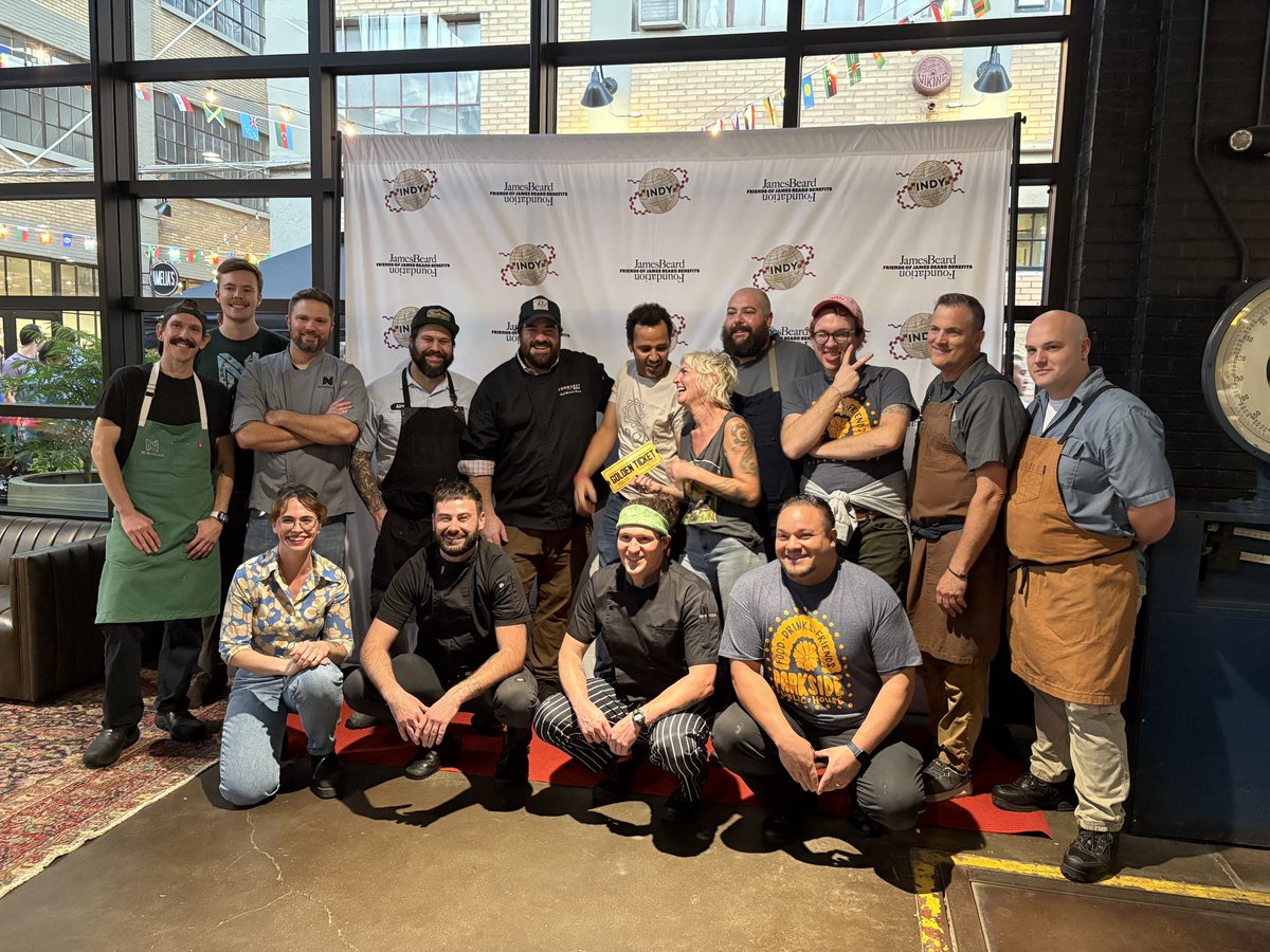 ebrungard's tweet photo. We did it! We did it! We did it! 

Epicurean Indy #1 is in the books. It blew every single expectation out of the water. Thank you x1000, Indy. https://t.co/GFIO7gtad8