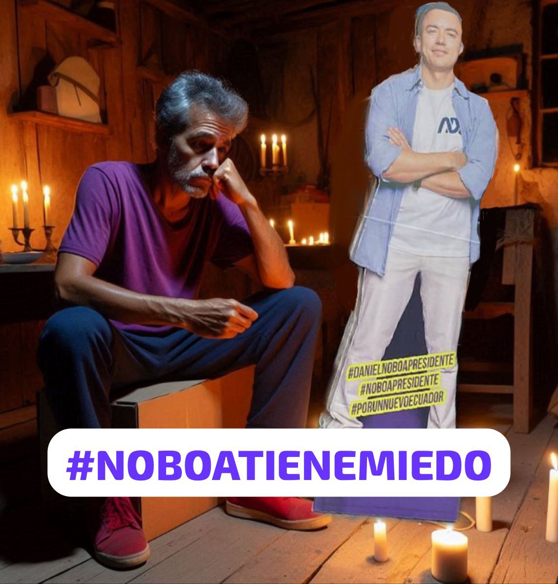 Manuel Lozada (@manuslozada89) on Twitter photo Fue épica la cara de @danielnoboaok al enterarse que Jan Topic <a href="/jantopicecuador/">Jan T. Topić</a> registraría su candidatura. #NoboaTieneMiedo Fue épica la cara de @danielnoboaok al enterarse que Jan Topic <a href="/jantopicecuador/">Jan T. Topić</a> registraría su candidatura. #NoboaTieneMiedo