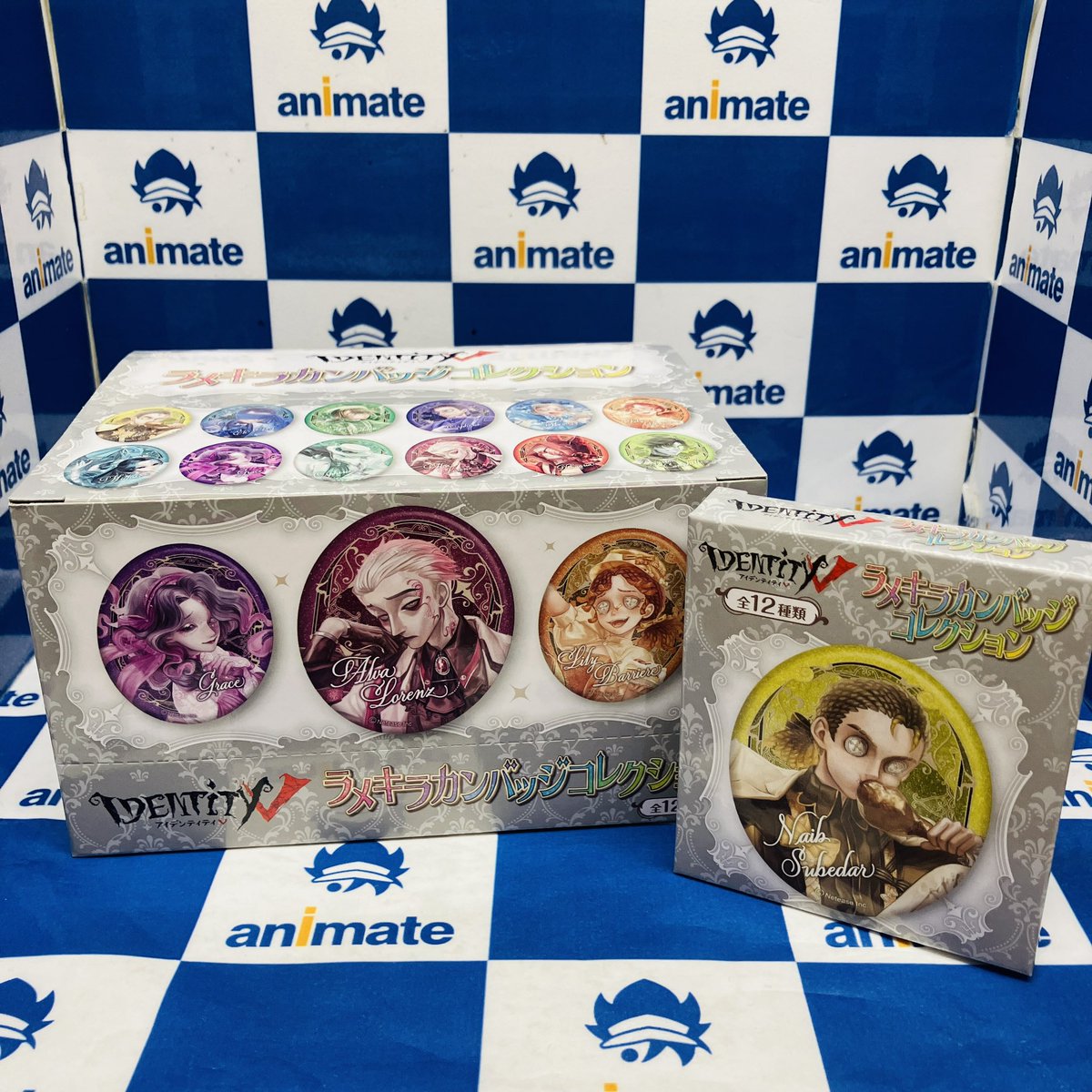 グッズ入荷情報】 🌟Identity V 第五人格 ▶︎ラメキラカンバッジ
