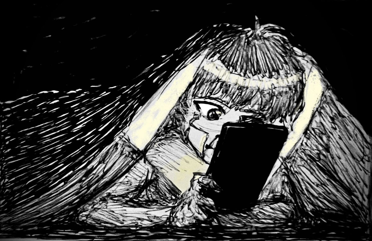 groovelane's tweet photo. Day 2: Phone #orvtober24 #orvtober
Baby Dokja-ya on his phone under the covers felt Right so here he is 🥹 https://t.co/R8zgiu1ACK