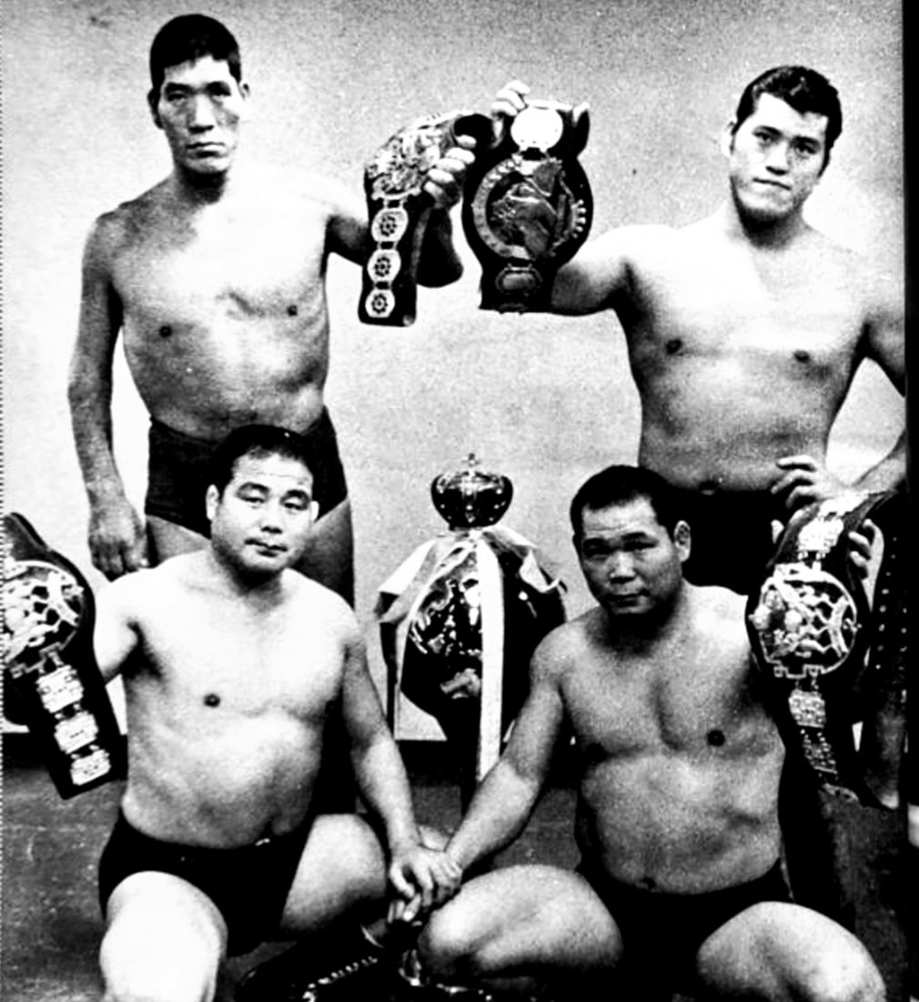 アントニオ猪木,ジャイアント馬場,大木金太郎,吉村道明,坂口征二,山本