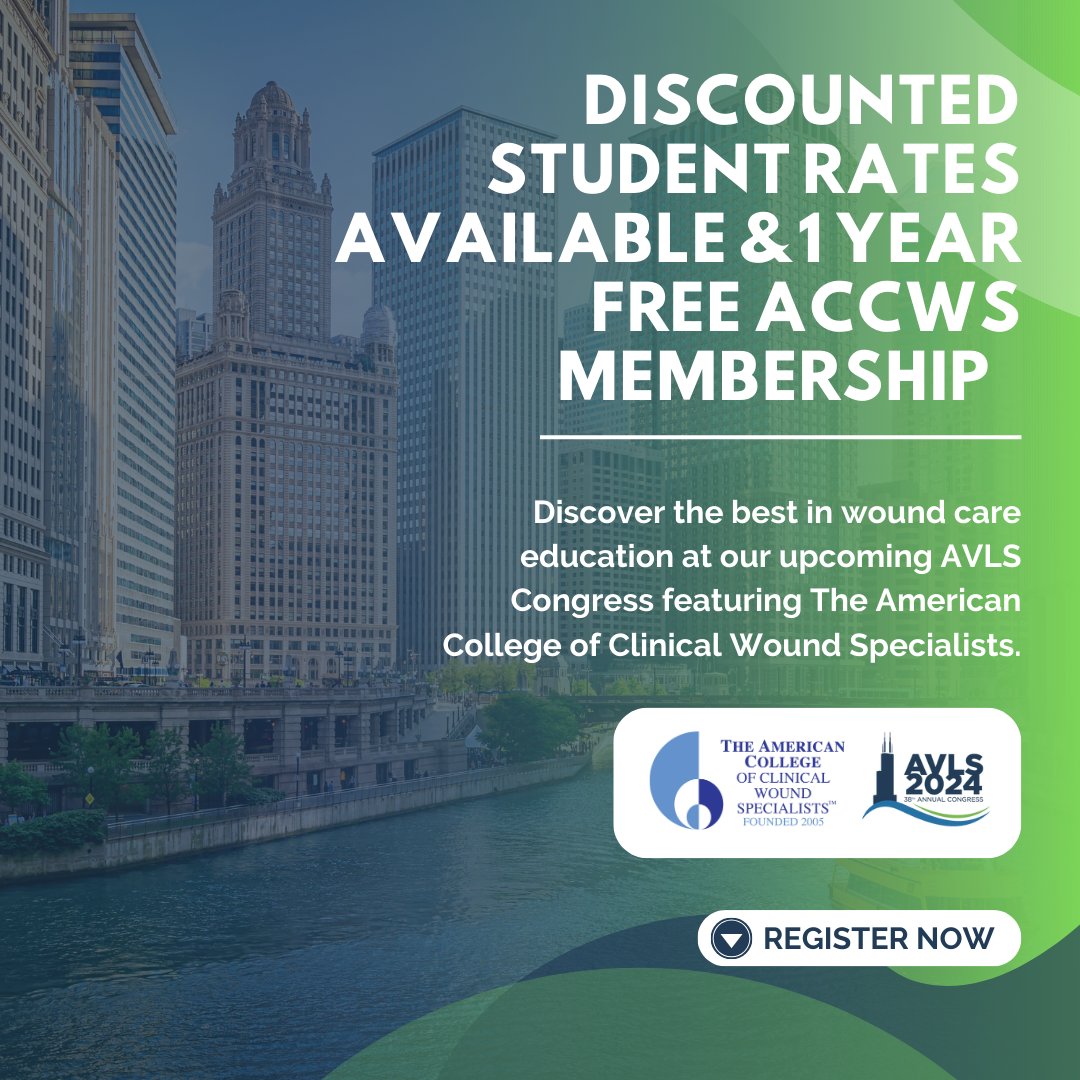 accws's tweet photo. Discounted student rates are available for the AVLS Congress &amp;1 year free accws membership.

Register here: 
https://t.co/y5Kj1JoUwG https://t.co/A1FeYsYkSU