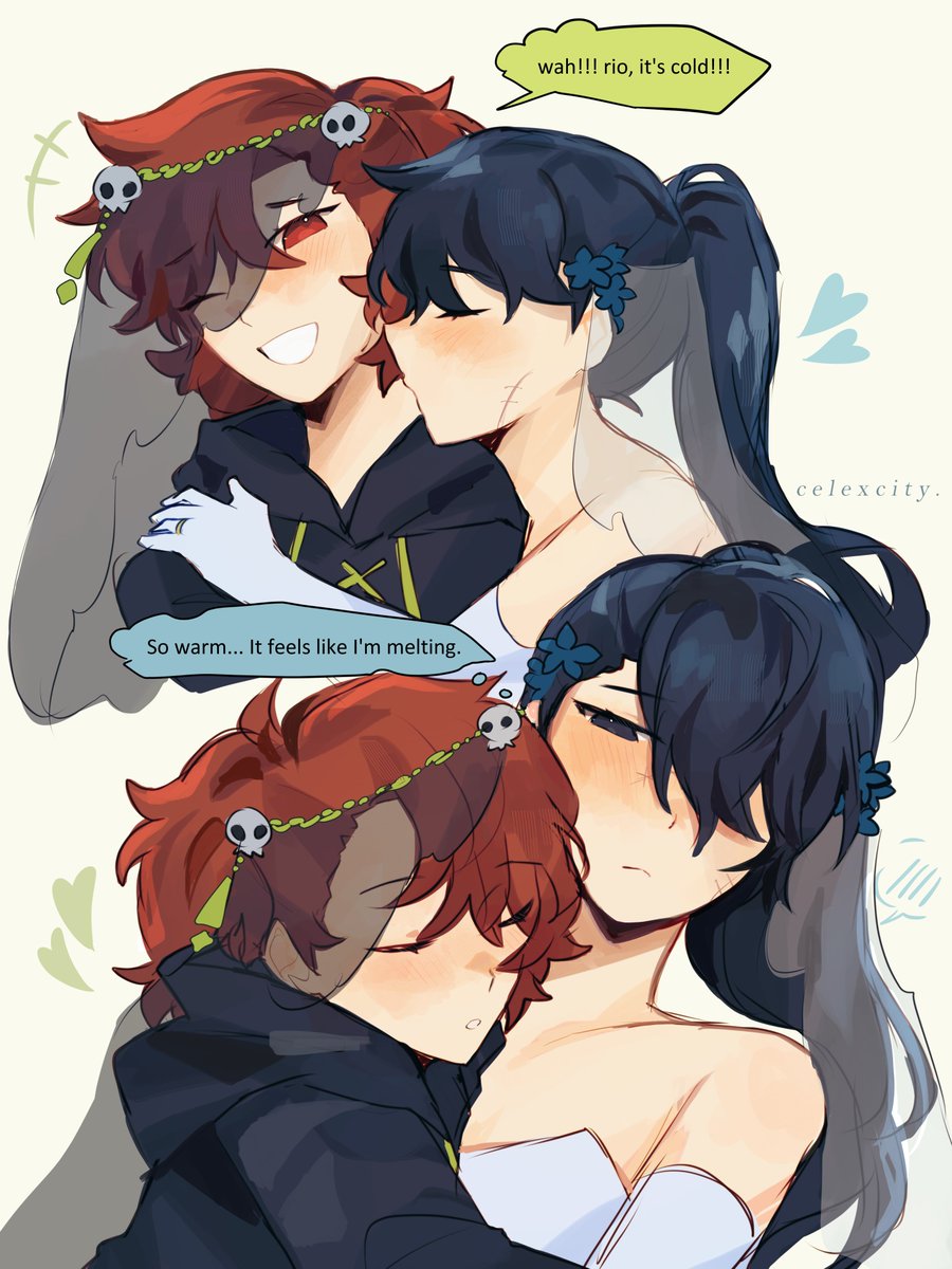 celexcity's tweet photo. [ hamurio ] in life, in death, and in between.
(original necromancer hamuko / corpse bride rio designs by noctilin!!! ⤵️) https://t.co/jy2th5uB0U