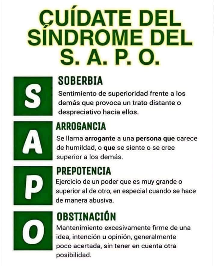 Intrainfor's tweet photo. Cuidado con el síndrome SAPO... la majestuosidad consiste en ser MARIPOSA: magistral, amoroso, responsable, impecable, positivo, osado, sociable y acogedor.
#EresMagia
#EresÉxito
#JoséLuisCarrascosa https://t.co/opL8JK7IDh
