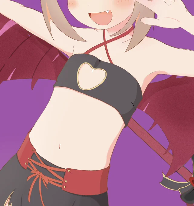 #目元より下で切り出すとエ口いらしい 