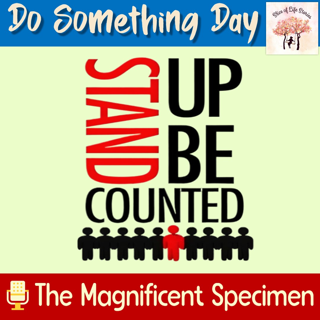 sliceoflife466's tweet photo. Do Something Day with🎙 The Magnificent Specimen

▶ https://t.co/7Roia5t8Jm

#themagnificient #specimen #podcasttime #ministory #inexplicable #kindness #humanbeing #person #eyes #see #storytime #dosomethingday #dosomething #makeadifference #chance #dosomethinggood #bethechange https://t.co/4vCjbCkDGK
