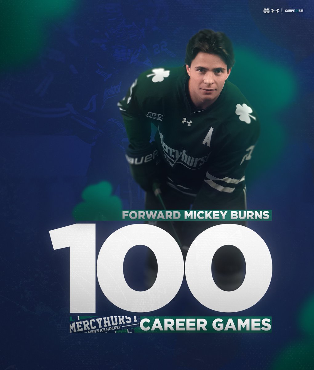 HurstMHockey's tweet photo. Mickey Burns laced up for his 100th career game tonight! https://t.co/QmAoURps7p