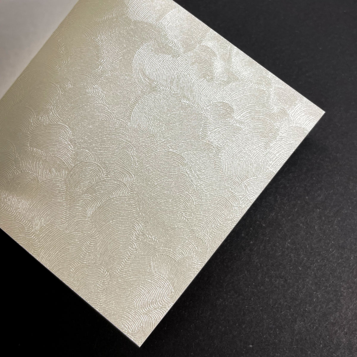 装丁好きスタッフ厳選 特殊紙カラー表紙『OKミューズパール しろN