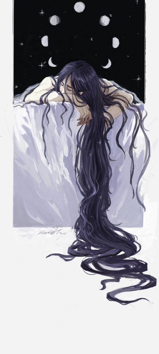 HanselTU's tweet photo. #OCTav #DnD #Selûne #ocart #doodle https://t.co/ibhxQWoI5t