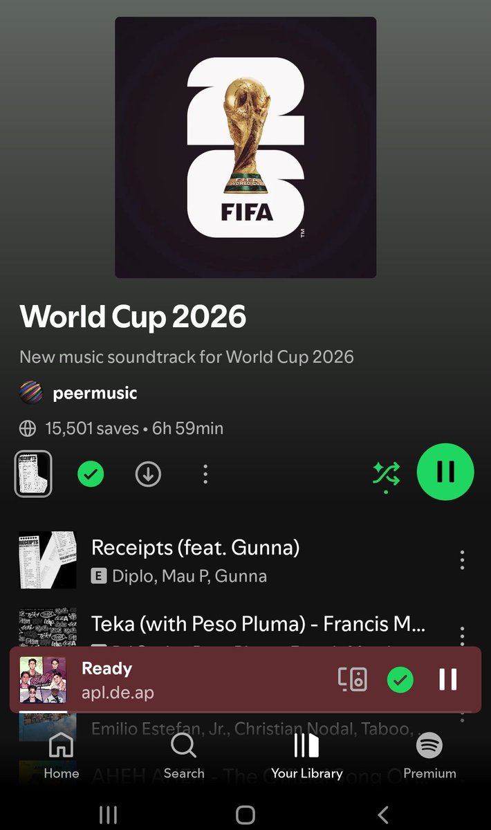 Athena1819_'s tweet photo. Btw, "READY" by Sir APL &amp; SB19 are also still in the WORLD CUP 2026 PL. 😍💙

@SB19Official #SB19
#SB19xAplDeAp 

https://t.co/c83gGw4ee3 https://t.co/KDzdHSiLUp