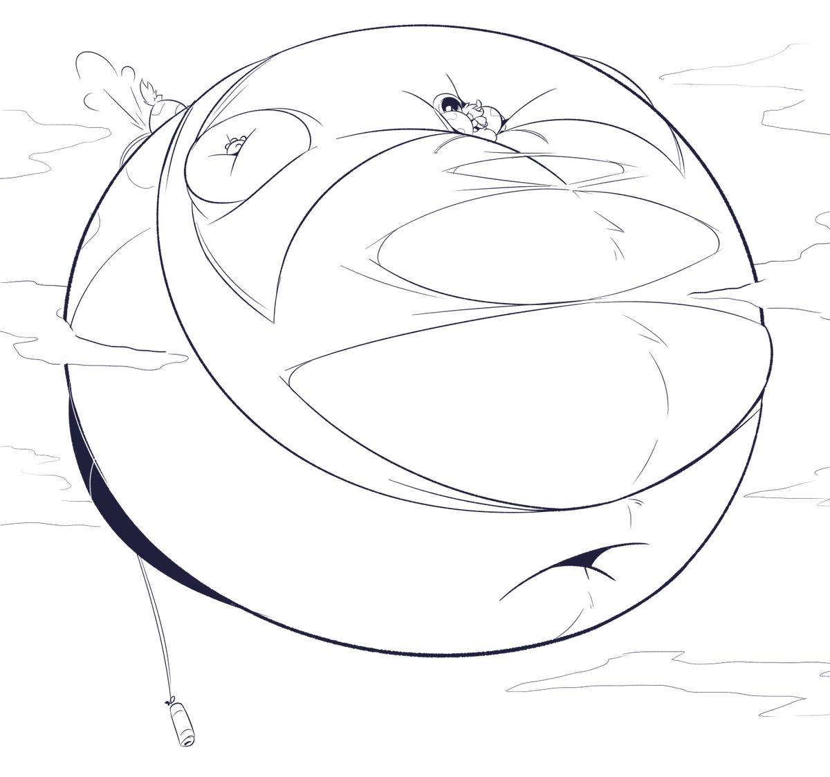 TheHoodah's tweet photo. Enjoy a sphere for the weekend, courtesy of more commissions https://t.co/MZlbtbH0an