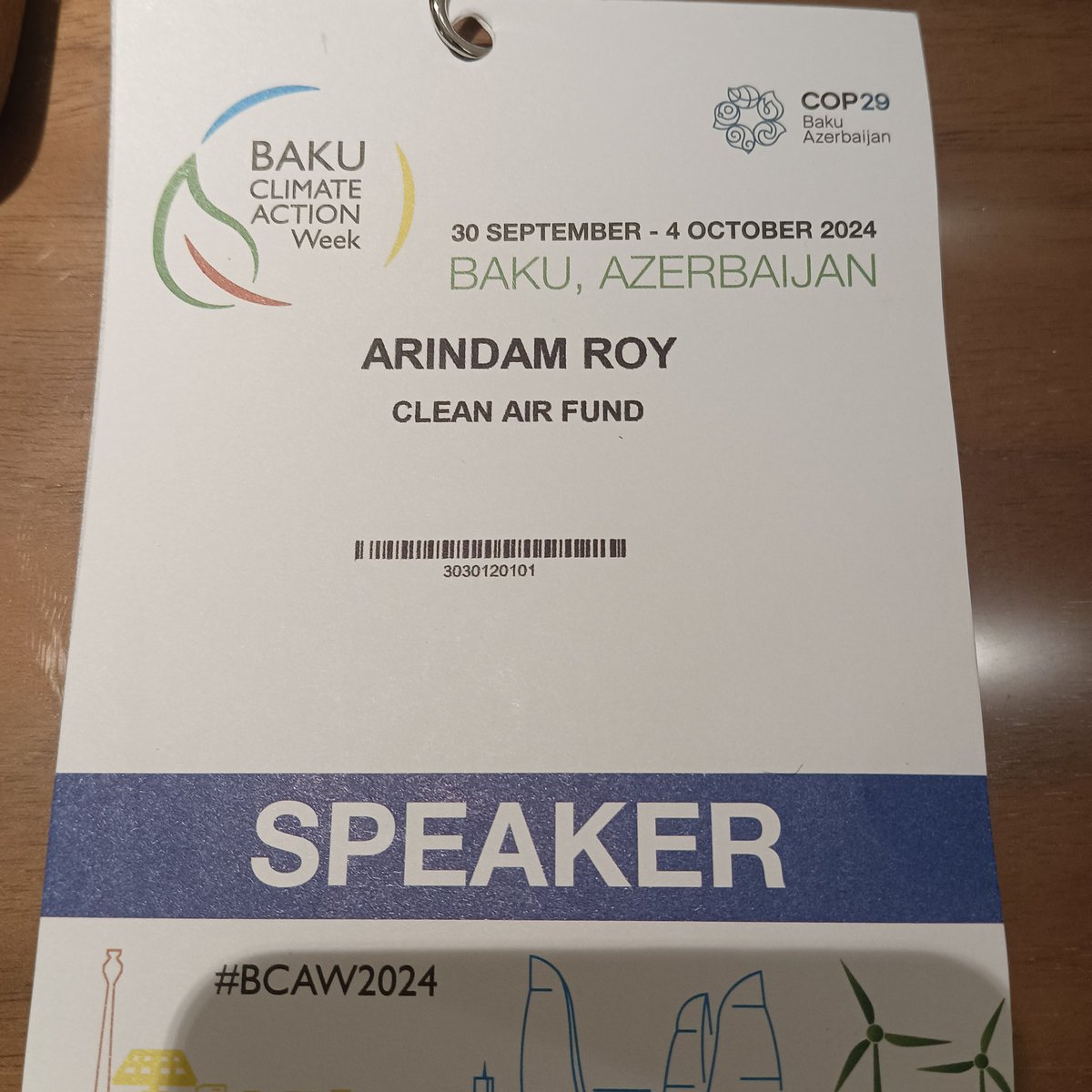 Arindam Roy (@arindam_climate) on Twitter photo Hello from #bakuclimateactionweek Talked about superpollutants science and additionality to decarbonization. Great session followed by panel discussion on waste management with @anjaschwetje @jamesturitto and @anamariakleymeyer.
<a href="/BakuClimateWeek/">Baku Climate Action Week</a> Hello from #bakuclimateactionweek Talked about superpollutants science and additionality to decarbonization. Great session followed by panel discussion on waste management with @anjaschwetje @jamesturitto and @anamariakleymeyer.
<a href="/BakuClimateWeek/">Baku Climate Action Week</a>