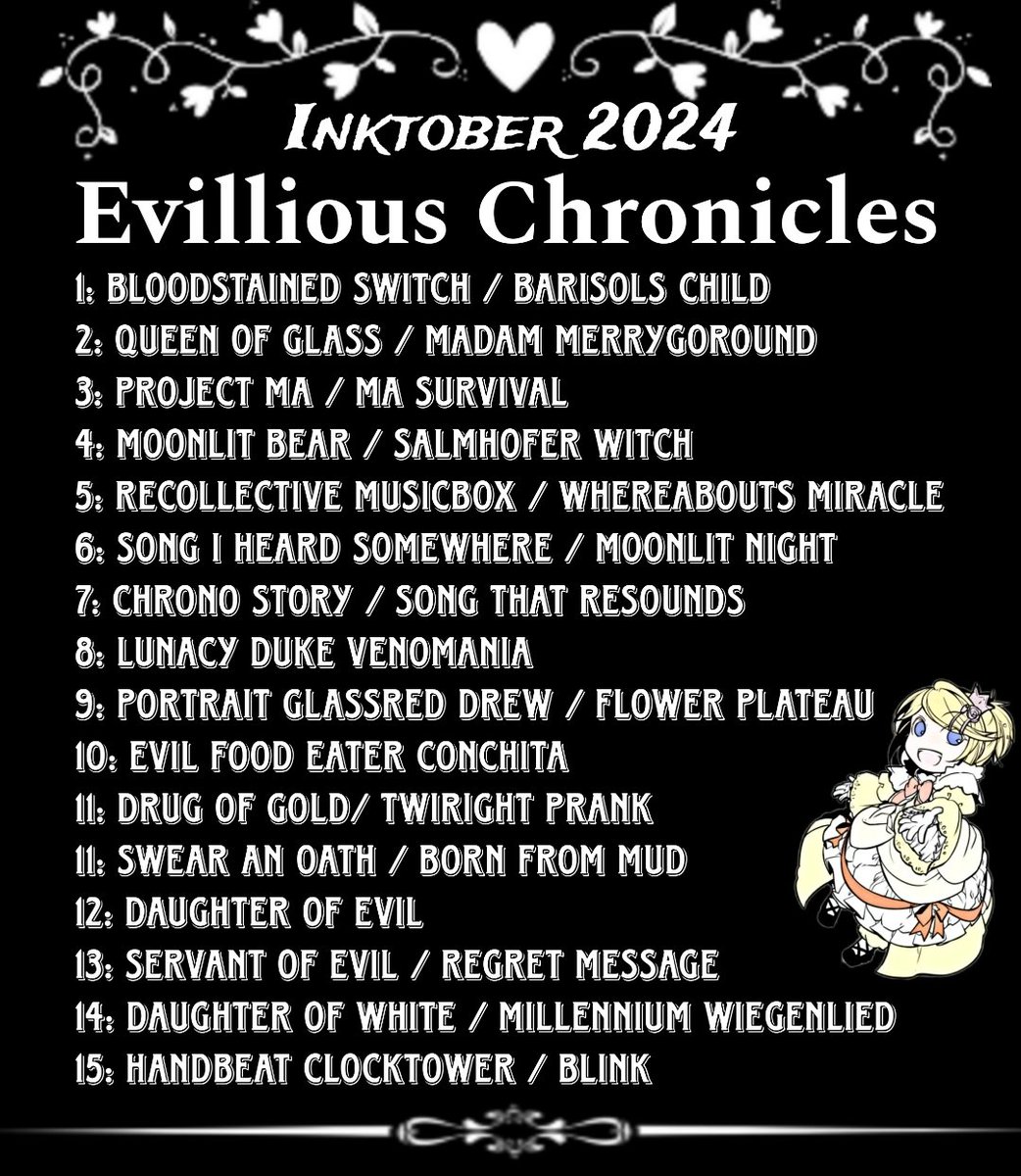 nyankoo_33's tweet photo. #ECtober2024; Survival MA

#evilliouschronicles (im late again hi) https://t.co/BOoXjAF9e7