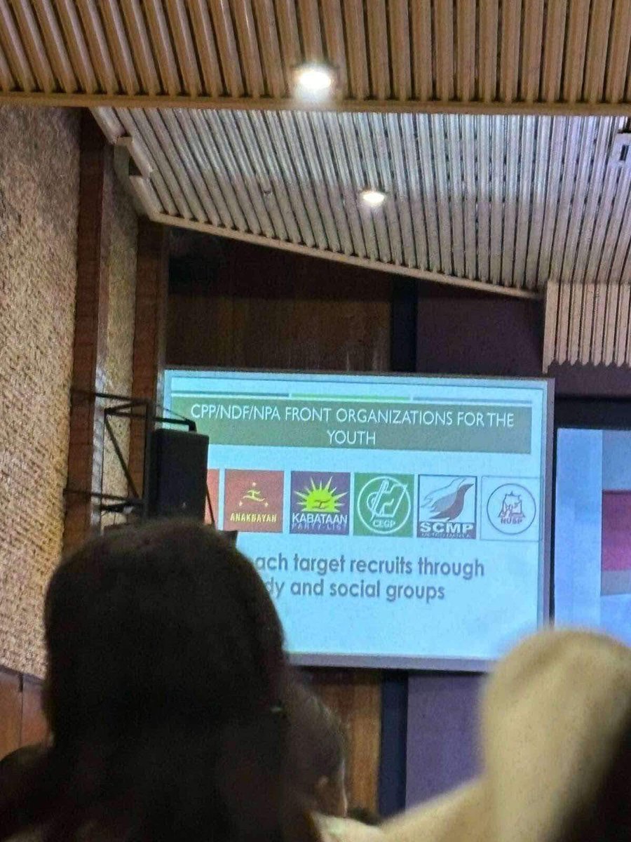 upcebutugani's tweet photo. ALERT | A red-tagging seminar was recently held at the University of San Jose-Recoletos (USJ-R). During the seminar, alleged former members of the NPA claimed that student activists were being recruited into rebel groups.
#DefendAcademicFreedom
#ActivistsNotTerrorists https://t.co/CH12zbm1OW