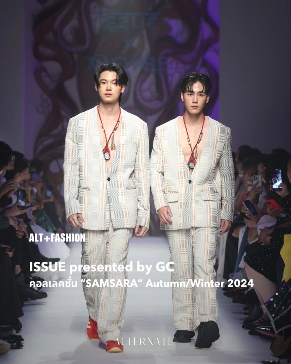 yin_krsupport's tweet photo. IG. altdigitalmagazine
IGs. aunjung

Issue คอลเลคชั่น "SAMSARA" Autumn/Winter 2024 จาก ISSUE Thailand นำเสนอแนวคิดเรื่อง  วัฏจักรแห่งชีวิตผ่านปรัชญาพุทธศาสนา "ปฏิจจสมุปบาท" หรือวงล้อแห่งการเกิดดับ (Wheel of Life) ถ่ายทอดผ่านคอนเซปต์ "กาล" ซึ่งเป็นอวตารของพระศิวะ สะท้อนภาพรวมของชีวิตที่เต็มไปด้วยทั้งสุขและทุกข์อย่างกลมกลืน

YINWAR ISSUE BIFW2024 
#ISSUExYINWAR

#หยิ่นวอร์ @yinyin_anw
Yin Anan #yinyin_anw
W.Wanarat #warwanarat