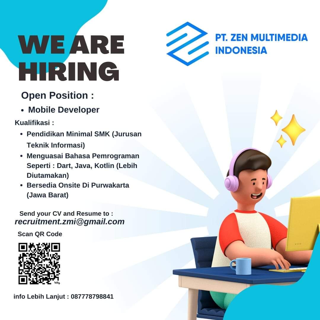 Lowongan Kerja Mobile Developer

#lokerkarir_it #lokerit #lokerprogrammer #lowongankerja #loker #lokercot

cc : <a href="/hrdbacot/">HRD BACOT</a>