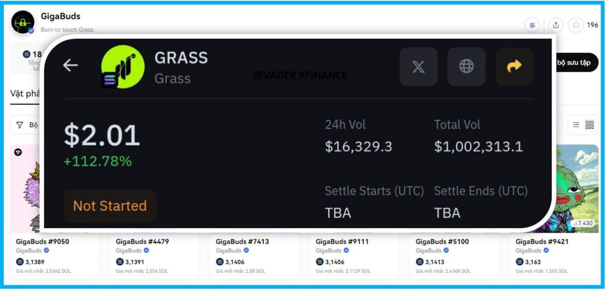 🔥 #Update airdrop #Grass cho anh em nhé :

✅ #Grass mới check lại toàn bộ phân bổ token anh em nào trước điền form nghe nói được x3-4 token hiện tại check ở đây nhé : 

grassfoundation.io/eligibility

✅ Dự án cũng gia hạn thêm thời gian kết nối ví anh em check kĩ nhé