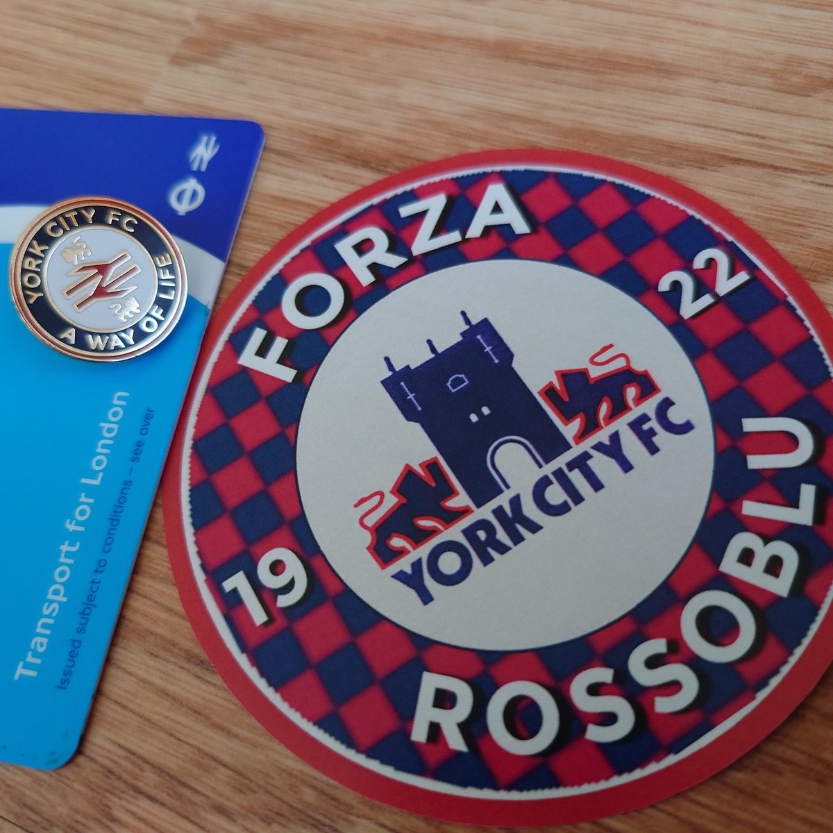 YCSP84's tweet photo. Follow City away. A double header: Selhurst Park first for Palace v Liverpool before Woking (a) #ycfc #ForzaRossoblu @daft_laddie https://t.co/L17HFcSEiT