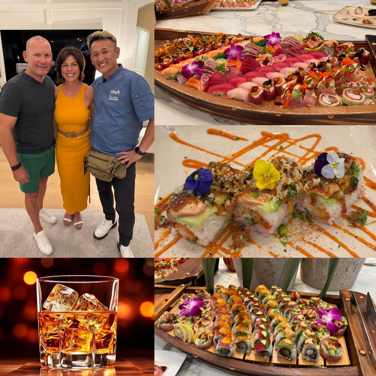 corneredbf_io's tweet photo. Another #Baird catering for John after celebrating Ryanβs Red #KokiClub status! πThese are the people who help us survive, thrive, and grow, and who encourage me to keep dreaming big. πππ»
#mikunisushi π£ #sushiboat https://t.co/DUnFaUyMBB