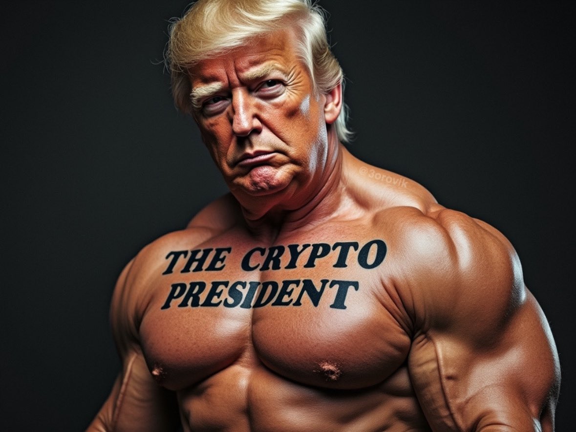 Donald Trump is the Crypto president 🇺🇸