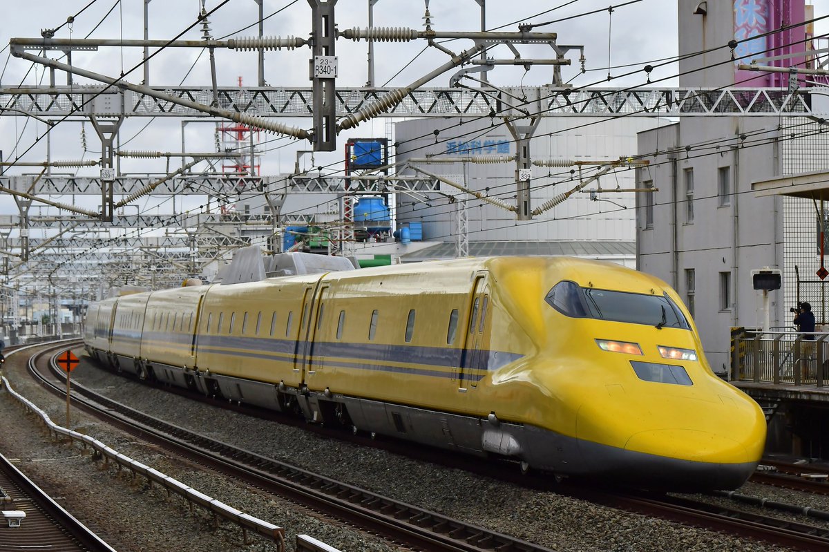 233_8001's tweet photo. 2024.10.5
なんだかんだ浜松駅でドクターイエローを撮るのは初めてでした。 https://t.co/uHGqgU1Z88