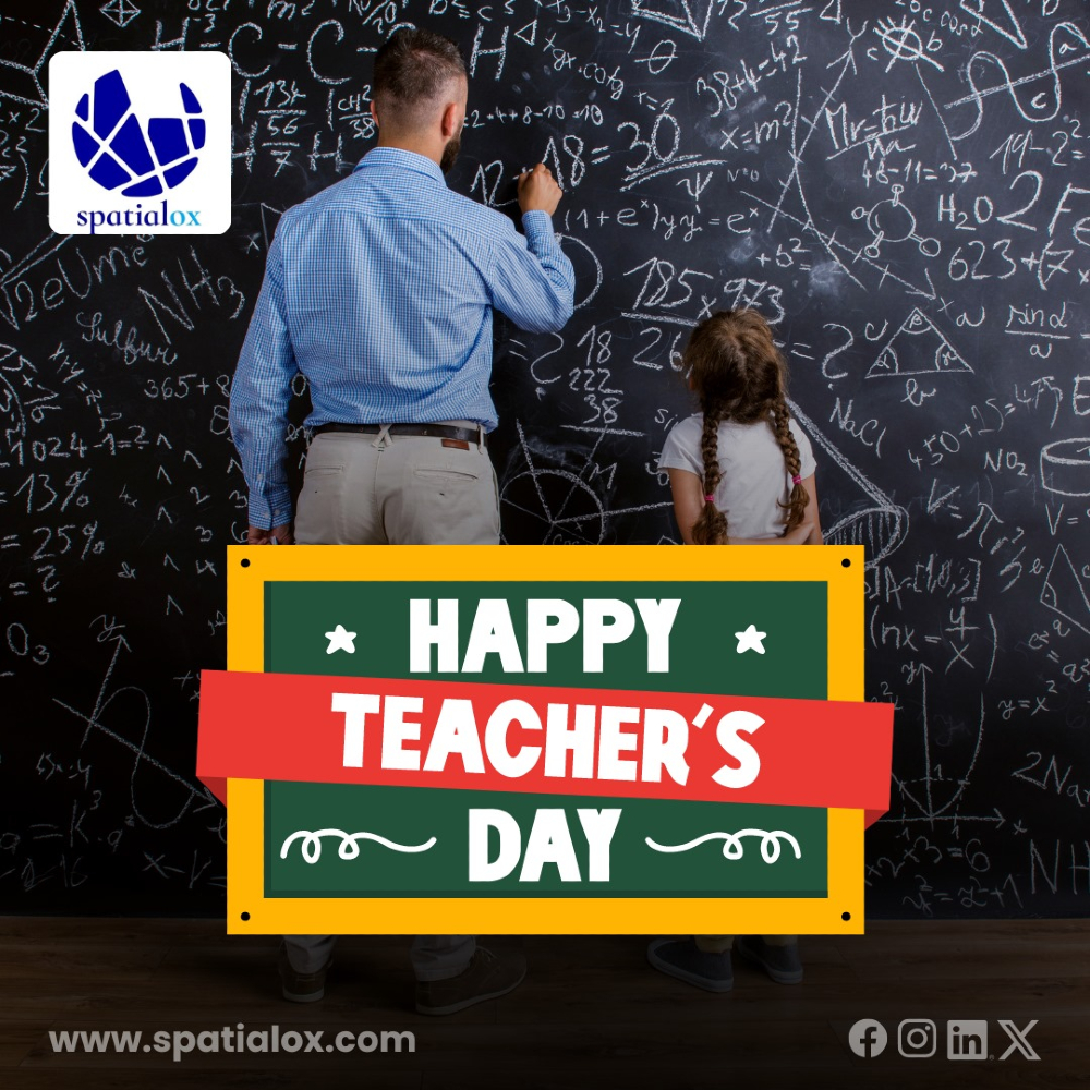 spatialox's tweet image. To the guiding lights who inspire, educate, and shape the future—Happy Teacher&apos;s Day! Your dedication leaves an everlasting impact.
#TeachersDay #ThankYouTeachers #Inspiration #TeachingWithHeart #EducatorsRock #ShapingTheFuture #Gratitude #EducationMatters