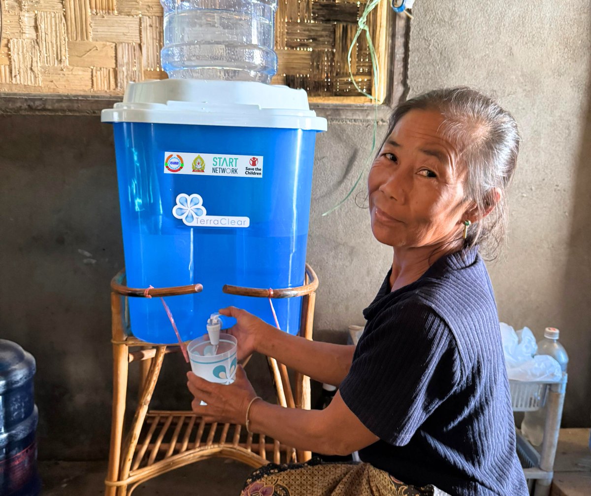 #SeriesOfHelpFromStartFund2024 #StartFund #FloodinLaos
“Now, we can drink and cook with clean water, which gives us peace of mind regarding our children’s health” – Sob Hueng villager  <a href="/DutchMFA/">Dutch Ministry of Foreign Affairs 🇳🇱</a> <a href="/GermanyDiplo/">GermanForeignOffice</a> <a href="/hiltonfound/">Hilton Foundation</a> @IKEAFoundation <a href="/Irish_Aid/">Irish Aid</a> <a href="/JerseyOAC/">Jersey Overseas Aid</a> <a href="/FCDOGovUK/">Foreign, Commonwealth & Development Office</a> <a href="/UKinLaos/">UK in Laos 🇬🇧🇱🇦</a>