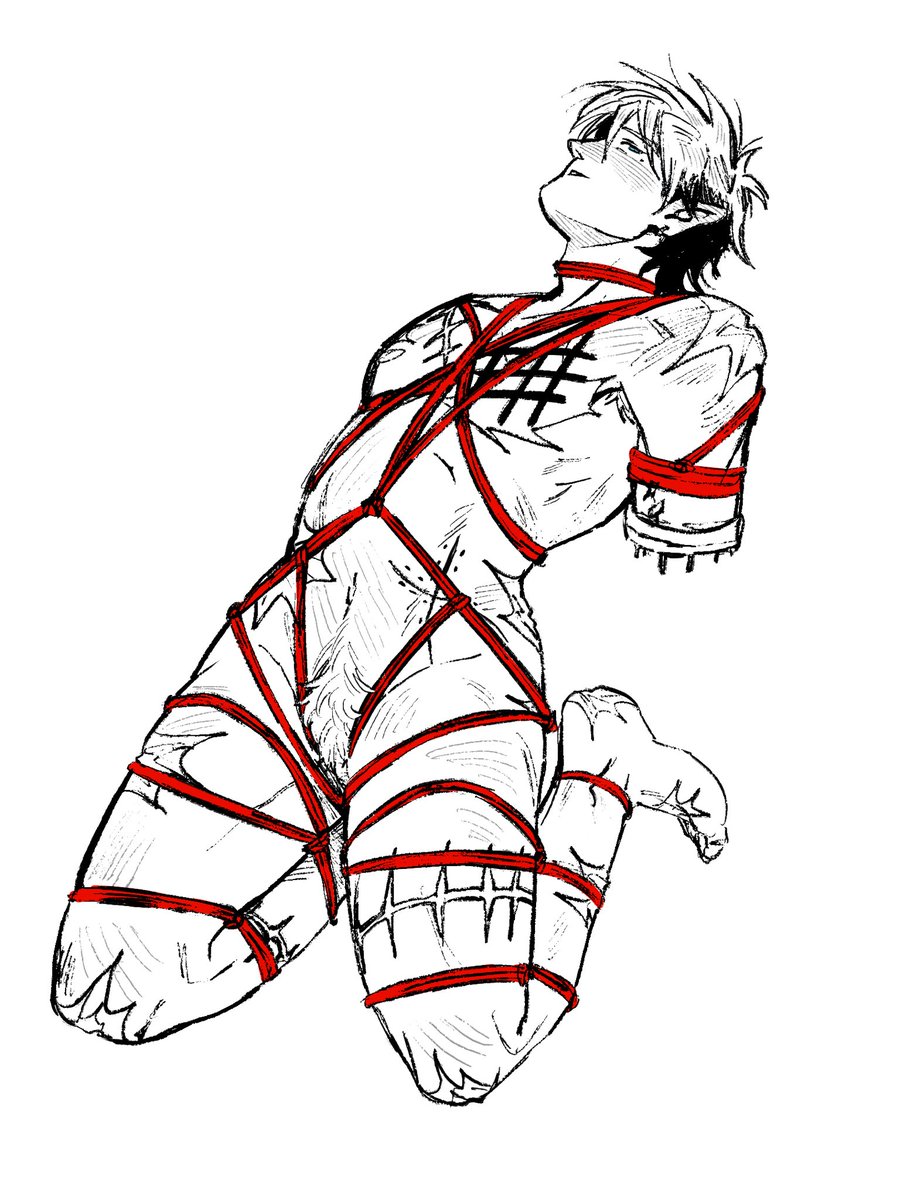 rodent_toast's tweet photo. Kinktober 4: Bondage
#vash #vashthestampede #kinktober https://t.co/ZNX8t3NO7q
