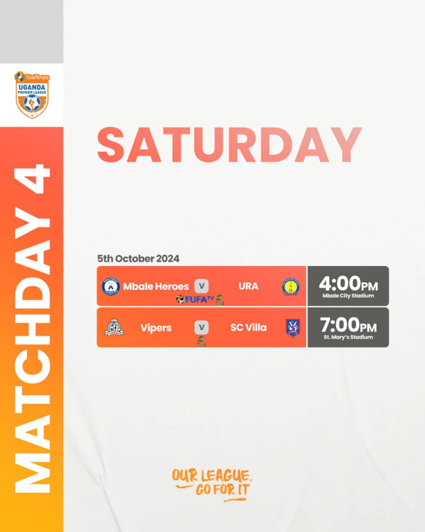 UPL's tweet photo. Match-Day 4 continues 
#MBLURA | #VIPVILLA | #StarTimesUPL https://t.co/3kAtDvM9QO