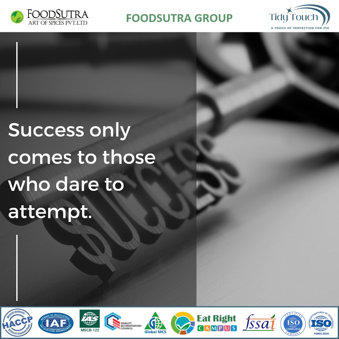 foodsutraas's tweet image. Success doesn’t come to those who wait for it comes to those who dare to attempt
Together, let&apos;s continue to strive for greatness and create a lasting impact!
 #Foodsutra #Tidytouch #FoodsutraGroup  #FoodsutraSuccess #HospitalityExcellence #IntegratedFacilityManagement
