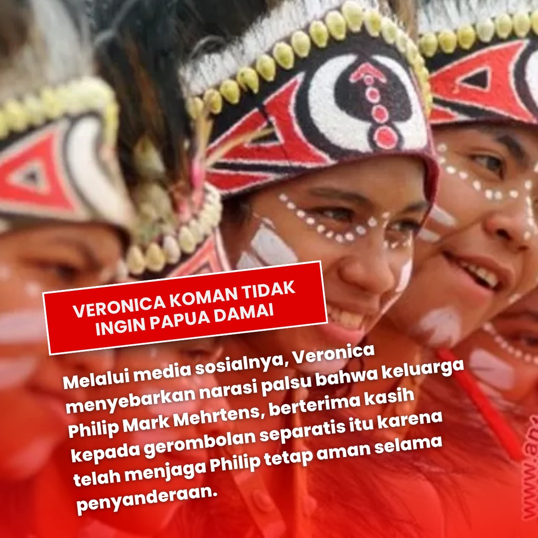 AndreaHitam's tweet photo. Penting untuk berhati-hati terhadap pernyataan Veronica Koman yang dapat menyesatkan publik. Jangan biarkan hoaks menyebar! #VeronicaKoman #VeronicaKomanHoaks #AntiHoaks #WaspadaHoaks https://t.co/kzAFvnb3TW