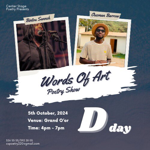 Not much needs to be said.
Special Performances and surprises await! Come and experience the magic of spoken word.

The day is TODAY!
*Entrance is ABSOLUTELY FREE!!!*
See you there!