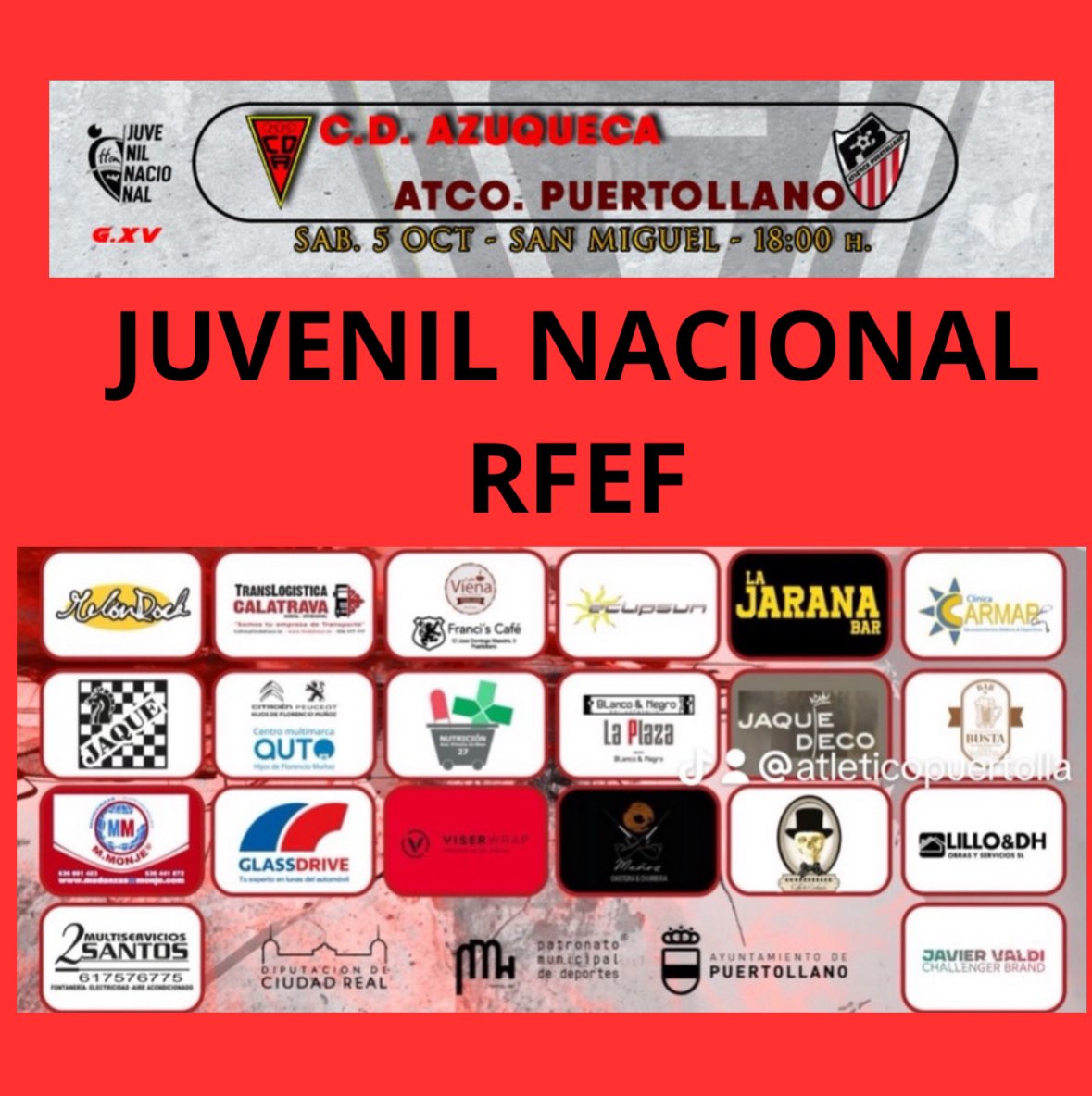 ATLÉTICO PUERTOLLANO tweet media