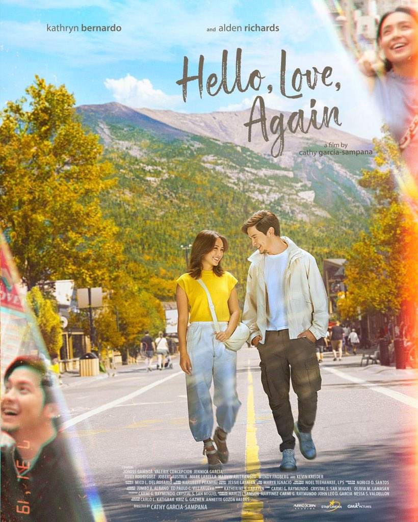 Time stops when you don’t use it. Gamitin na natin ngayon ⏱️

Come back home and experience the official poster of #HelloLoveAgain starring Alden Richards and Kathryn Bernardo! 

Sa poster pa lang ramdam na ang chemistry ni Joy at Ethan, paano pa kaya sa big screen! Watch ‘Hello,