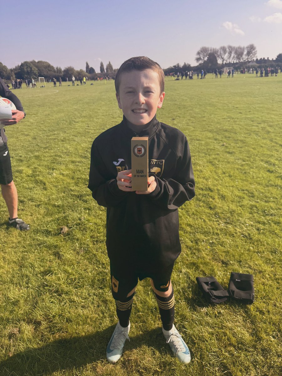 Great game today from the boys. Showed real class on the ball scoring some great team goals.
MOM went to Patrick, our very own magician 🪄top performance and bagged a hat-trick.
Well done mate
#UpTheVilla