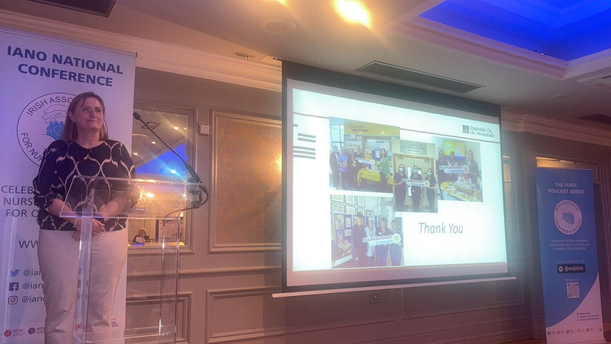 Emma Mc (@emmamcattack) on Twitter photo <a href="/HSEMidWest/">HSE Mid West</a> own <a href="/EvelynPower7/">Evelyn Power</a> delivering a fantastic talk to <a href="/IANOCancerNurse/">IrishCancerNurse</a> Conference attendees on Melanoma and being Sun Smart. Well done Evelyn!! <a href="/HSEMidWest/">HSE Mid West</a> own <a href="/EvelynPower7/">Evelyn Power</a> delivering a fantastic talk to <a href="/IANOCancerNurse/">IrishCancerNurse</a> Conference attendees on Melanoma and being Sun Smart. Well done Evelyn!!