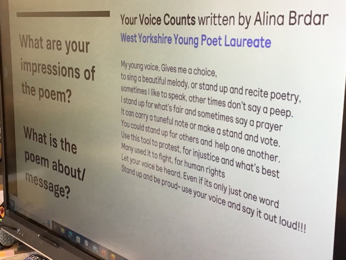 National poetry day became poetry week in Rundell class with a chance to find out how poets write poems, watching poets read their own poems and writing our own poems- what a week! #NationalPoetryDay #Fishtoftflow