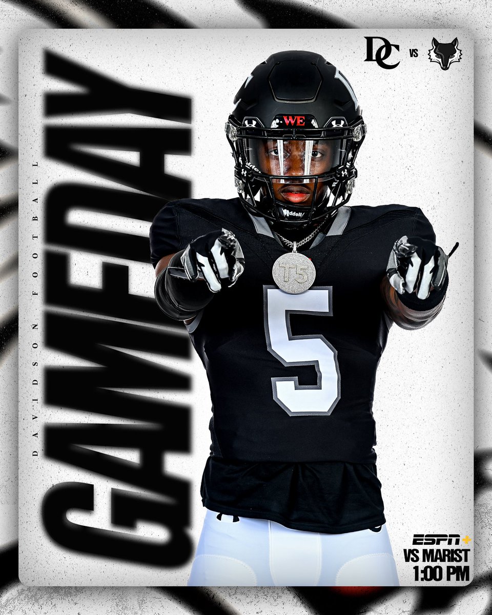 GET UP, IT’S GAMEDAY‼️

📍Davidson College Stadium

🎟️: tinyurl.com/386yrvd6
📺: tinyurl.com/3b6r8vpr
📻: tinyurl.com/3u2rfzpz
📊: tinyurl.com/yc2d4wuw

#WE #WEMakeHistory