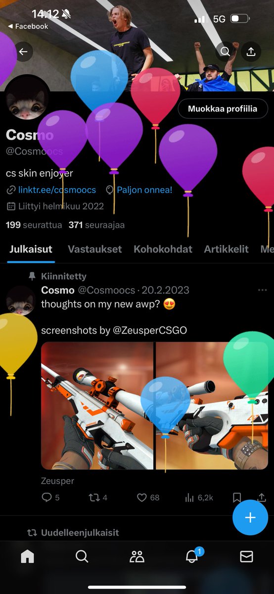 Cosmoocs's tweet image. 22 years old today🥳🥳