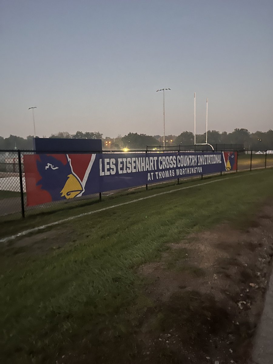 Beautiful morning for the Eisenhart!!! Thanks <a href="/AndyCoxTW/">Andrew Cox</a> and <a href="/WilliamTDarling/">Bill Darling</a> for all your efforts in making it a successful day!!!!