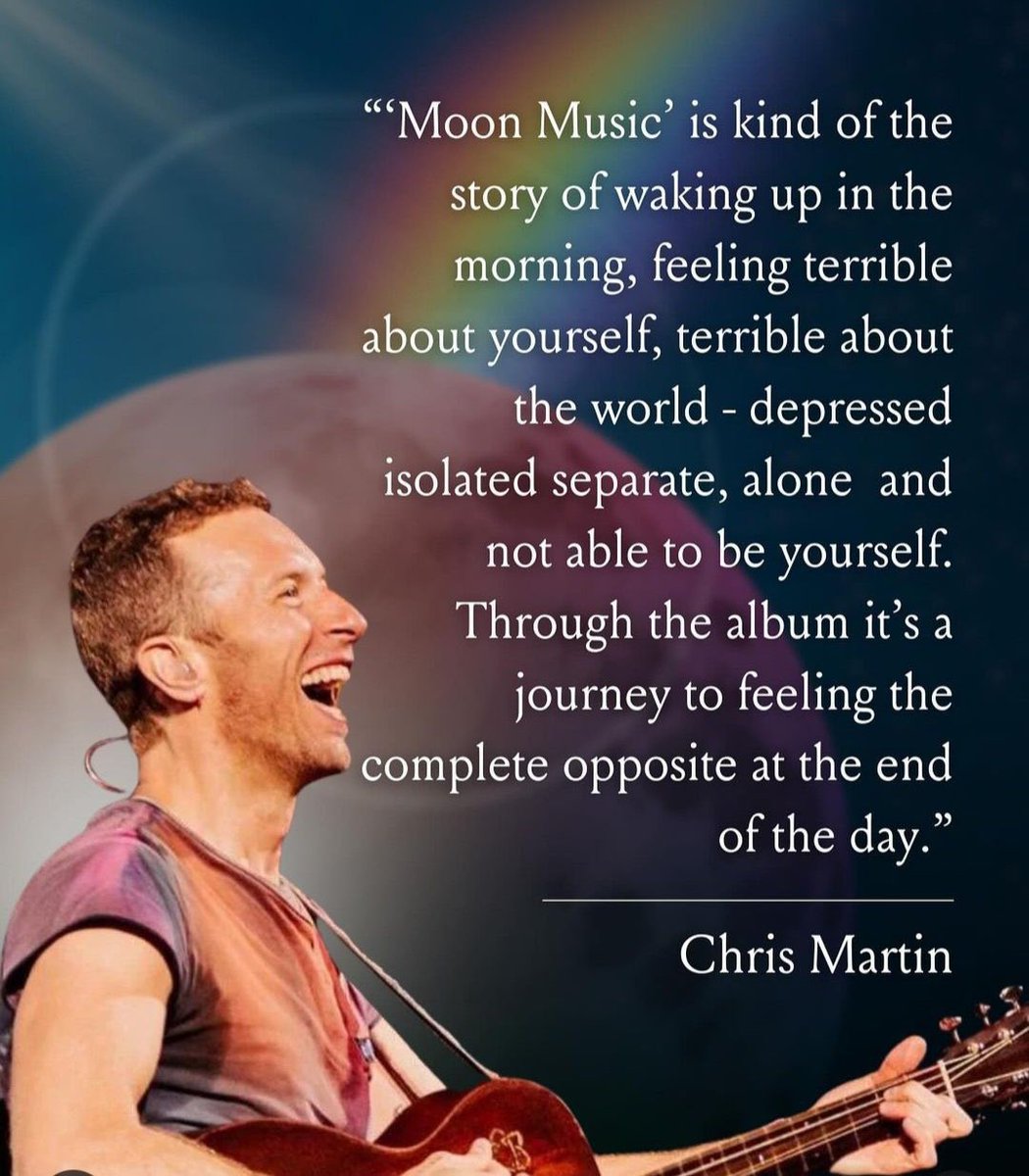 crystalwardle's tweet photo. Coldplay new album ❤️ moon music @coldplay #MoonMusic https://t.co/2JiEV1TSv8