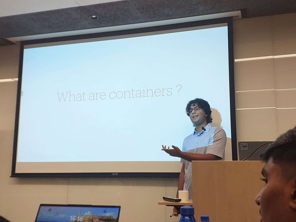 gandhi_dishant's tweet image. What an amazing talk by @arunmathaisk really insightful where we learnt about Indian Codespaces that too Opensource
India has jugaad this prooves it!
#oct24meetup #GitTogetherMum @hackmum