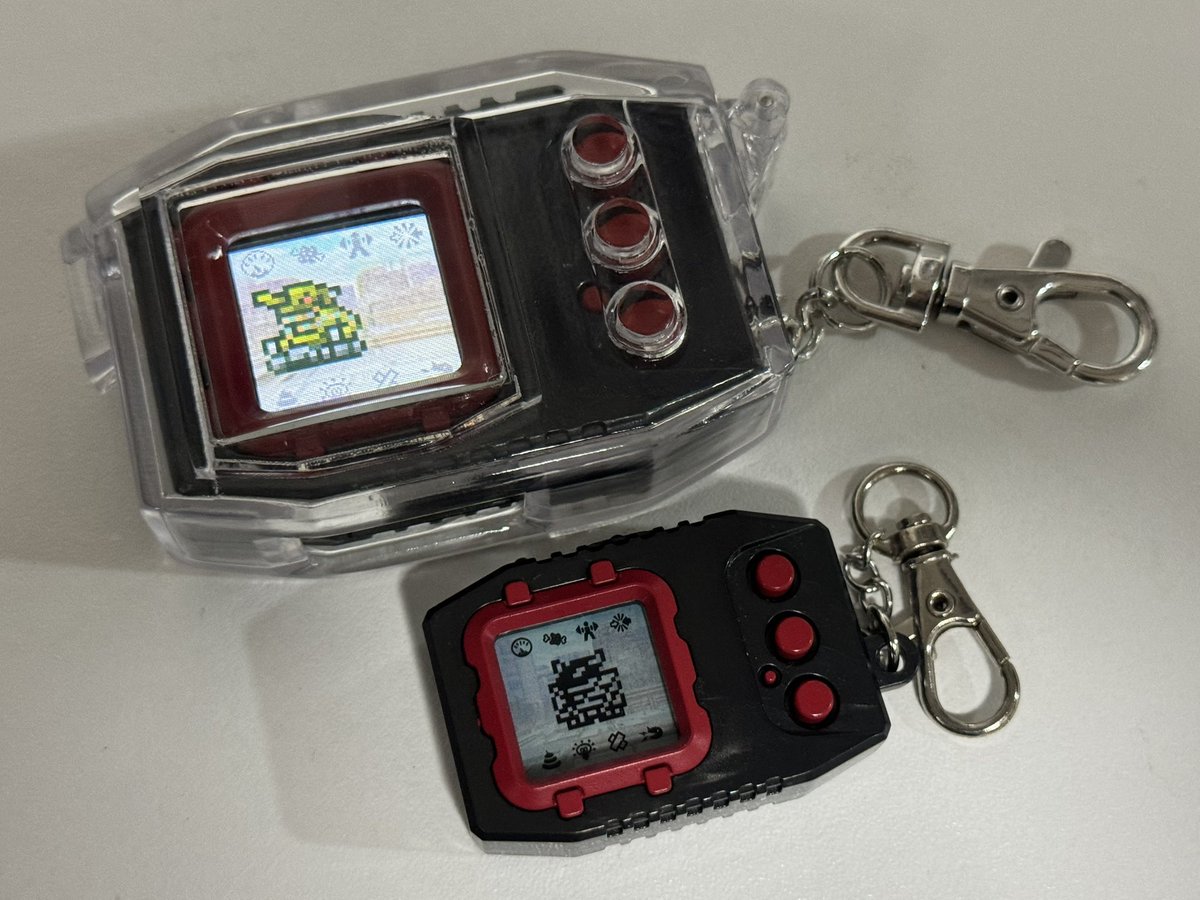 kaneisuncanny's tweet image. ジョグレス！

#digimonpendulumcolor #vpet #tankmon #bigmamemon #venomvamdemon